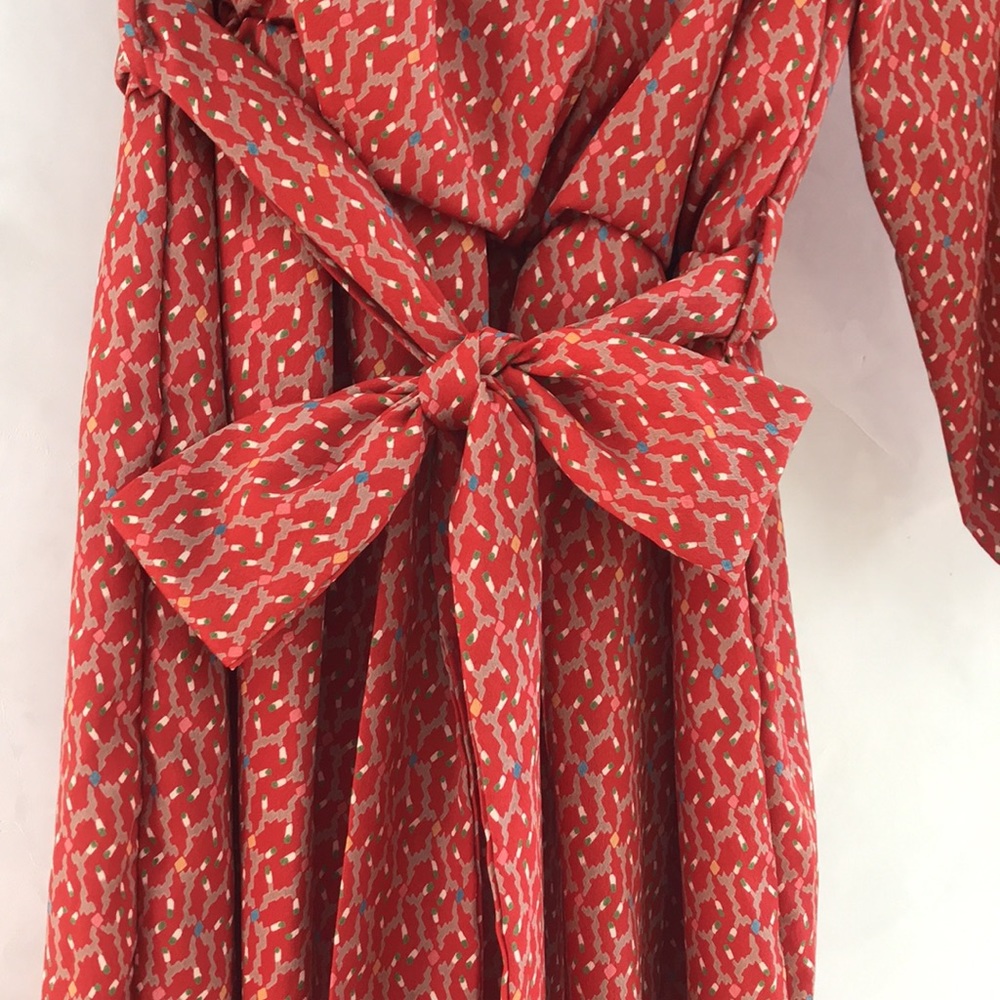 One Shoulder Dress with Waist Tie